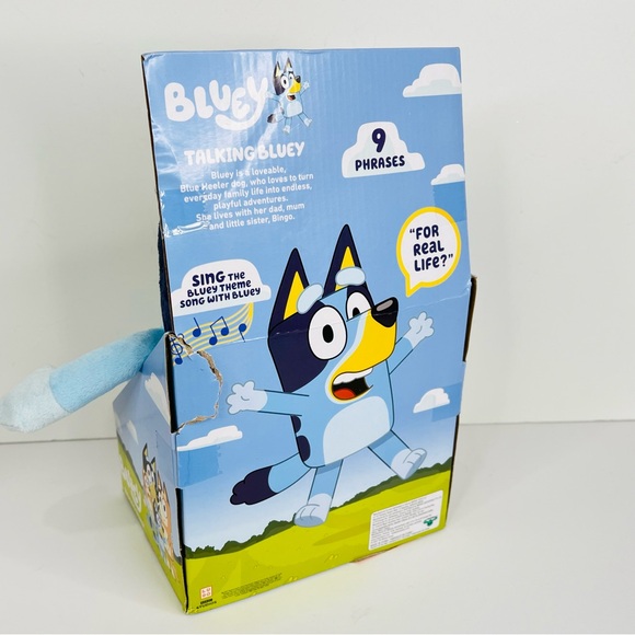 Blues Talking Plush 13 inch 9 phrases New - Picture 3 of 3